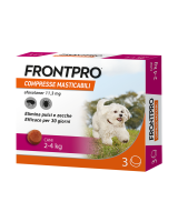 FRONTPRO*3 cpr mast 11,3 mg per cani da 2 a 4 kg