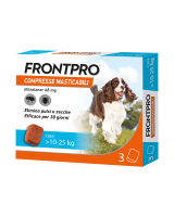FRONTPRO*3 cpr mast 68 mg per cani da 10 a 25 kg