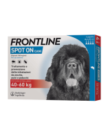FRONTLINE SPOT-ON CANI*soluz 4 pipette 4,02 ml 402 mg cani da 40 a 60 Kg